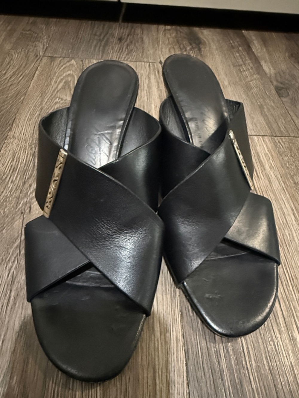 Brighton Tiegs Leather Sandals 8m